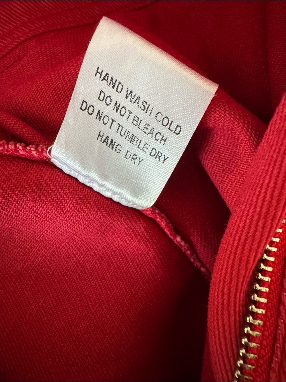 Day + Moon Women's Red Jean Jumpsuit medium - Picture 9 of 11